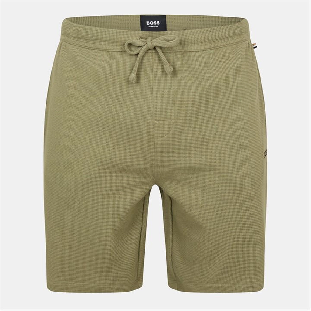 Boss Bodywear Waffle Shorts - Green